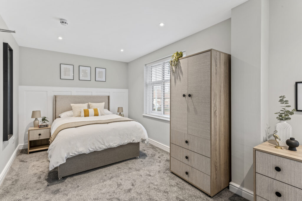 Double Wardrobe with 3 Drawers (R2/3) Landlord Furniture Co